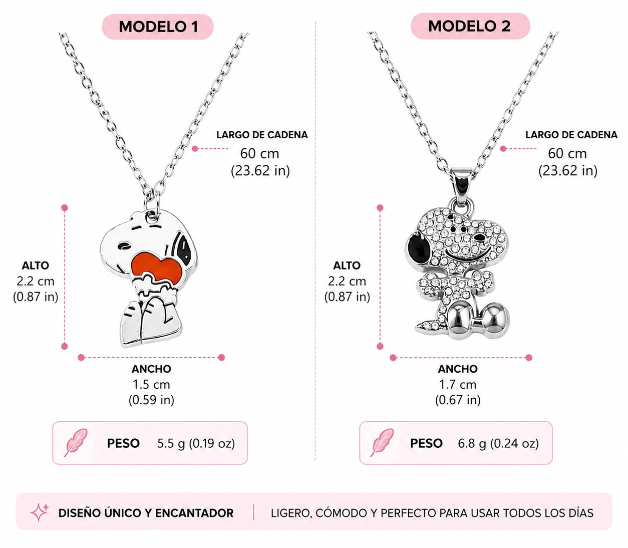 Collar Plata Holydoll